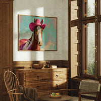 Pink Hat Rodeo Queen