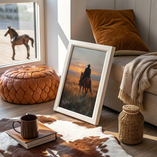 Dusk Rider Faces Tomorrow's Fire