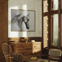 Silent Strength In Charcoal Tones