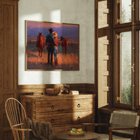 Twilight Paints Their Range Home