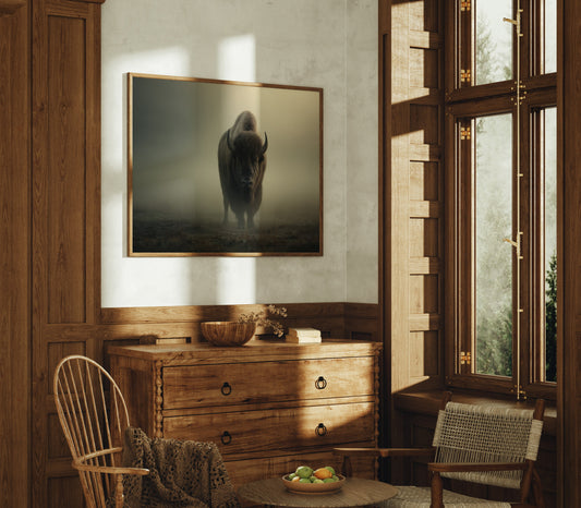 Ancient Spirit Through Morning Mist