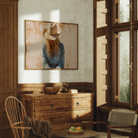 Quiet Thoughts Under Wide Brim