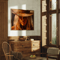 Amber Shadows Beneath The Brim