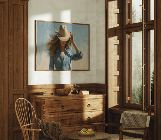 Catching Sky Between Brim Edges