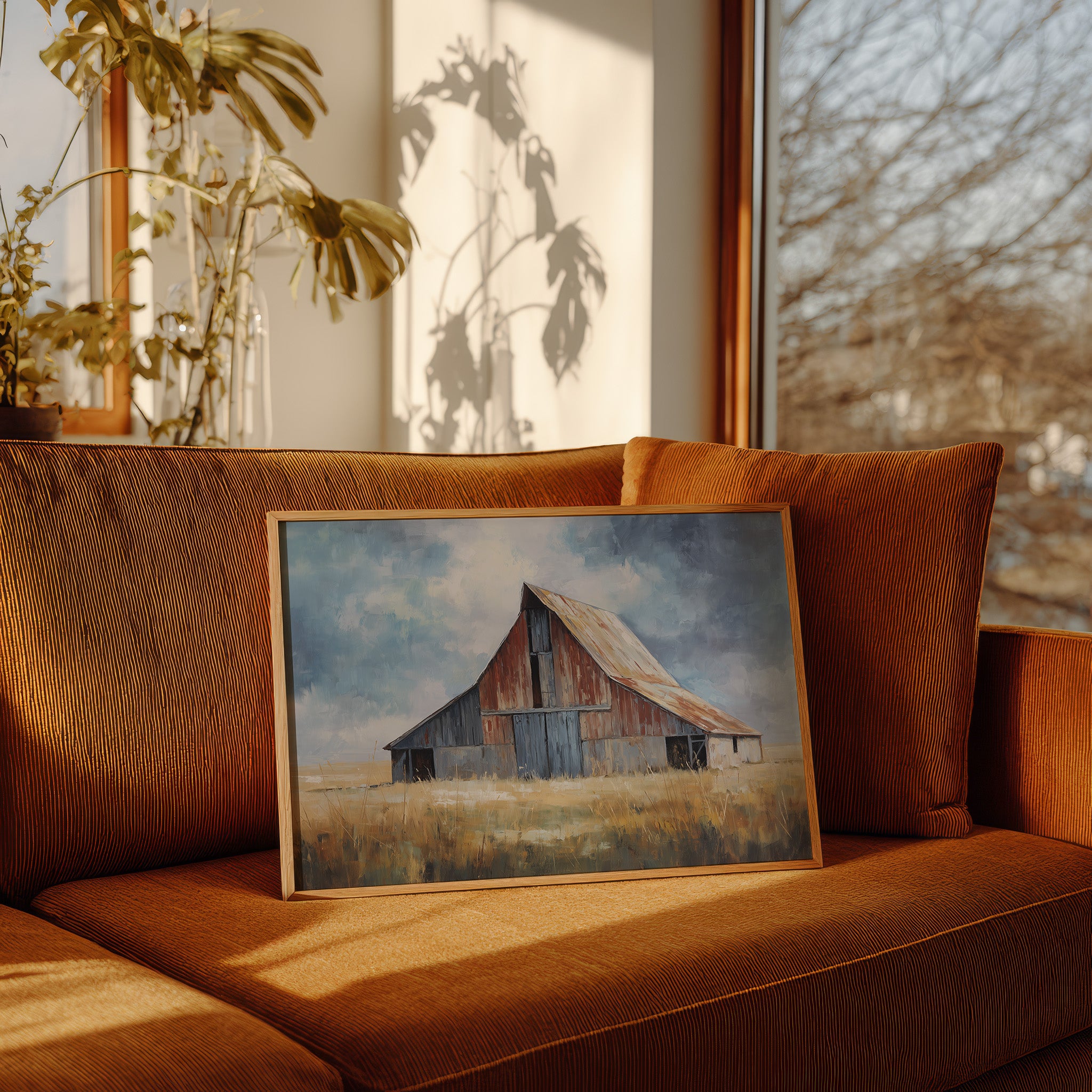 Weathered Sentinel of Prairie Solitude
