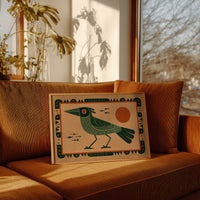 Emerald Watcher Guards Ancient Waters