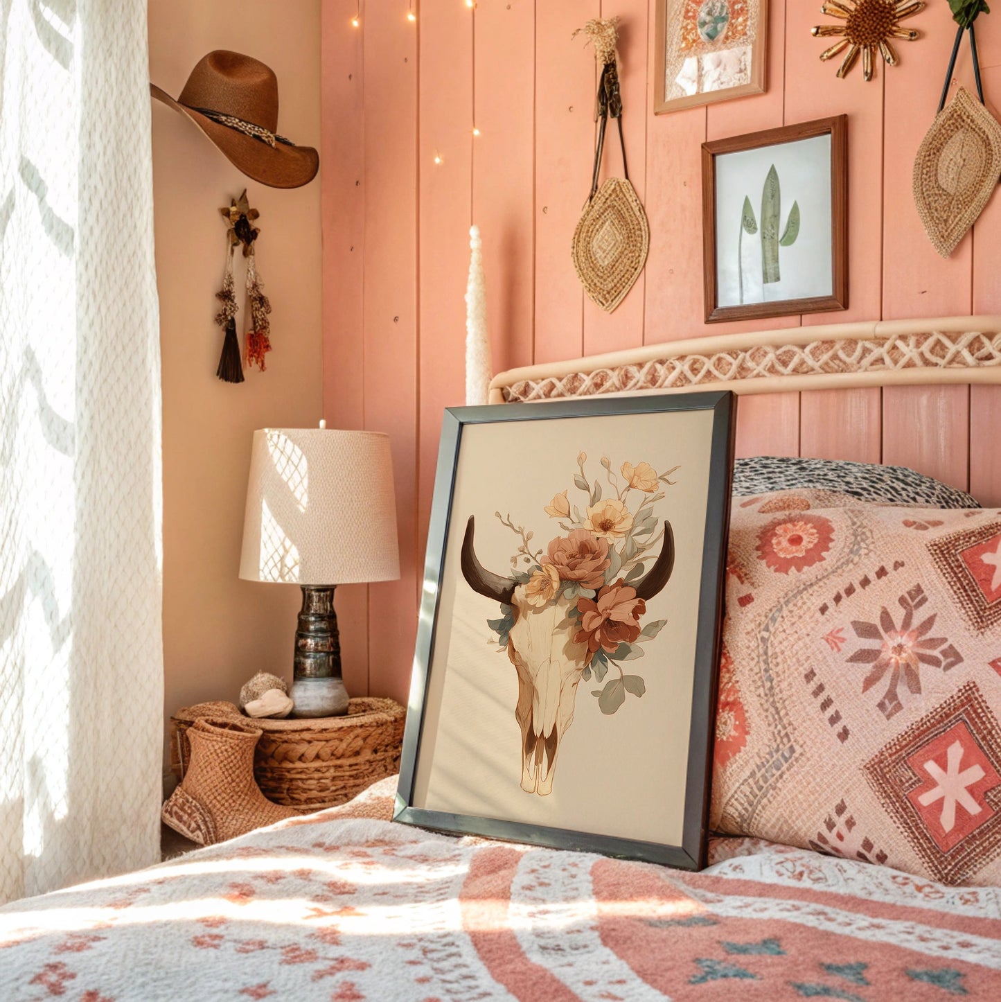 Desert Bloom Among Bleached Bones