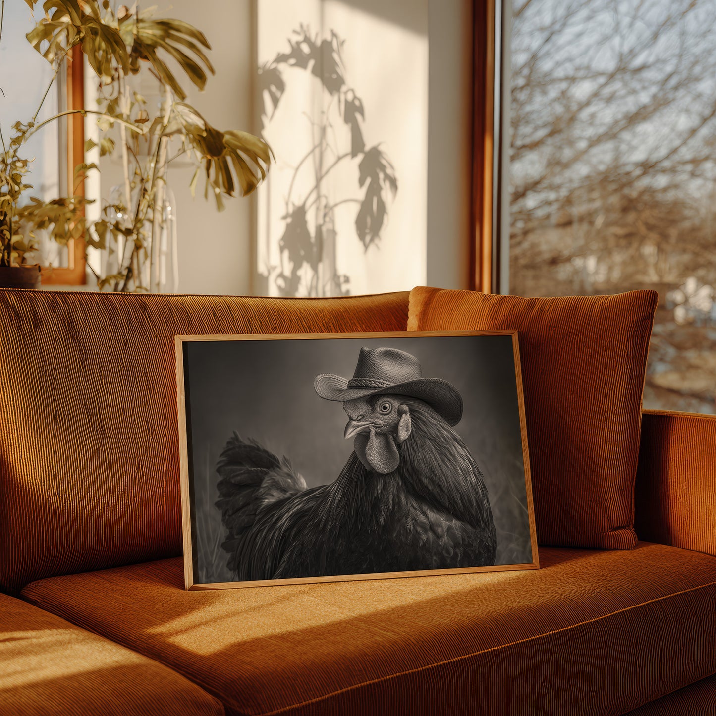 Barnyard Maverick Dons Western Flair