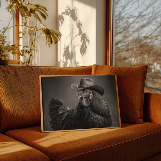 Barnyard Maverick Dons Western Flair
