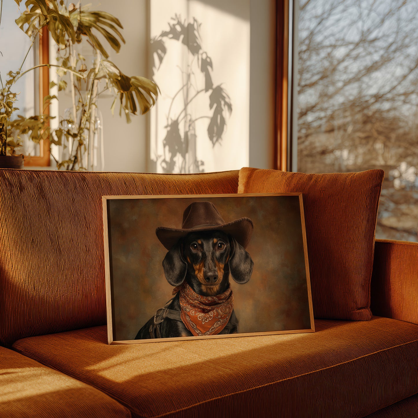 Dachshund Desperado Claims The West