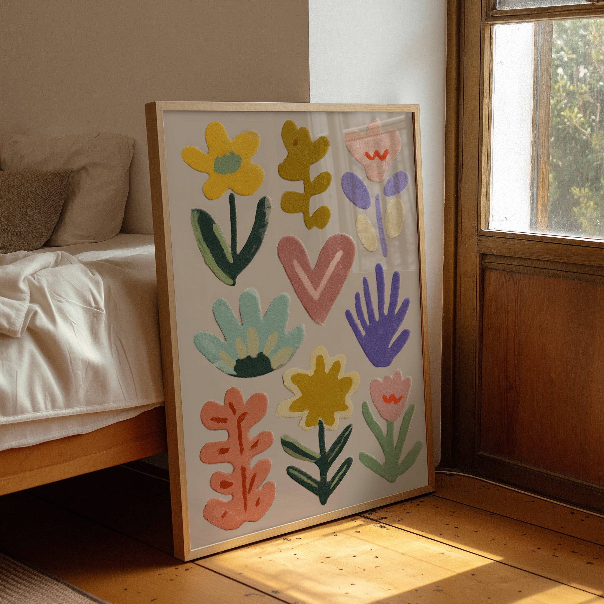 Playful Garden of Felt Dreams