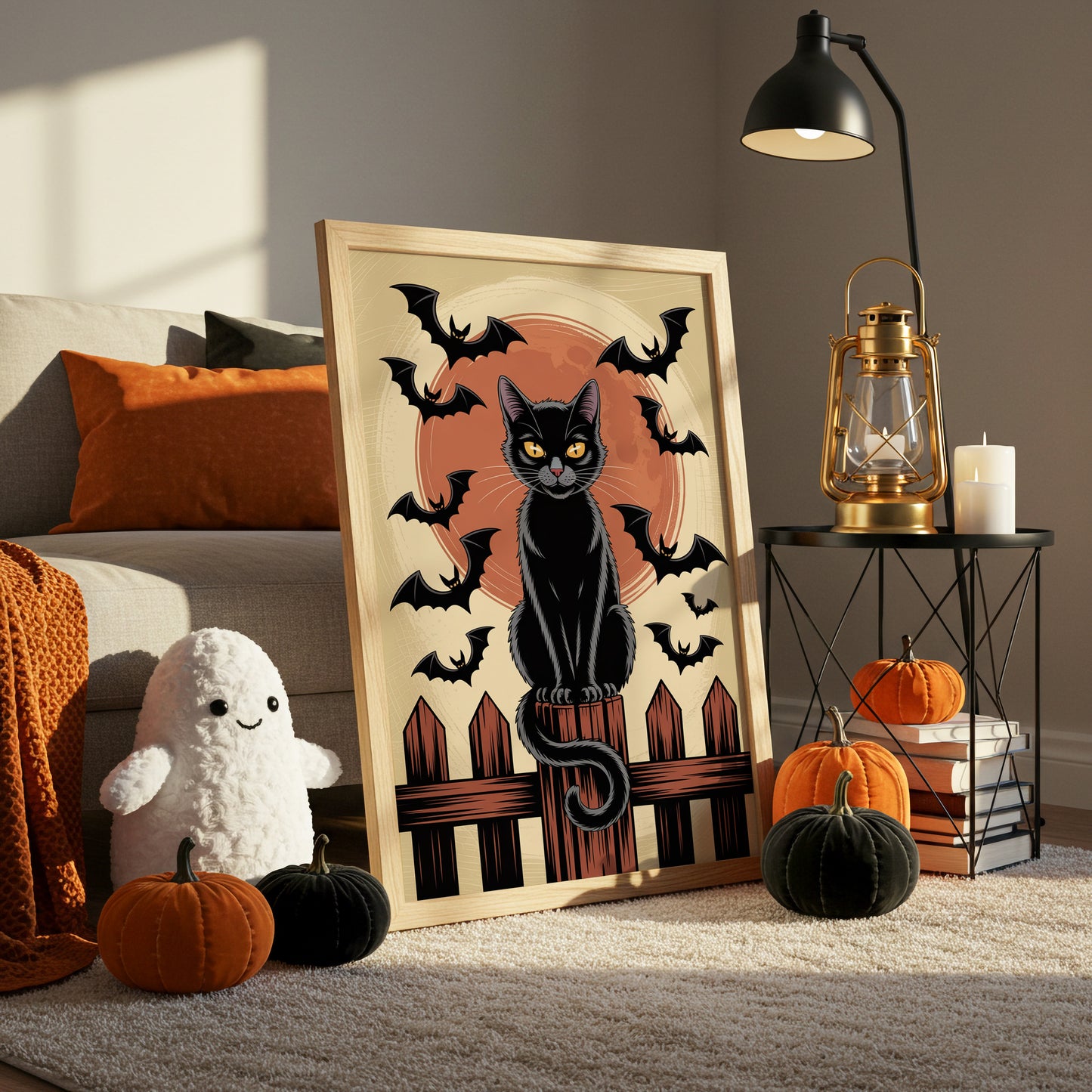 Midnight Keeper Of Autumn Moon