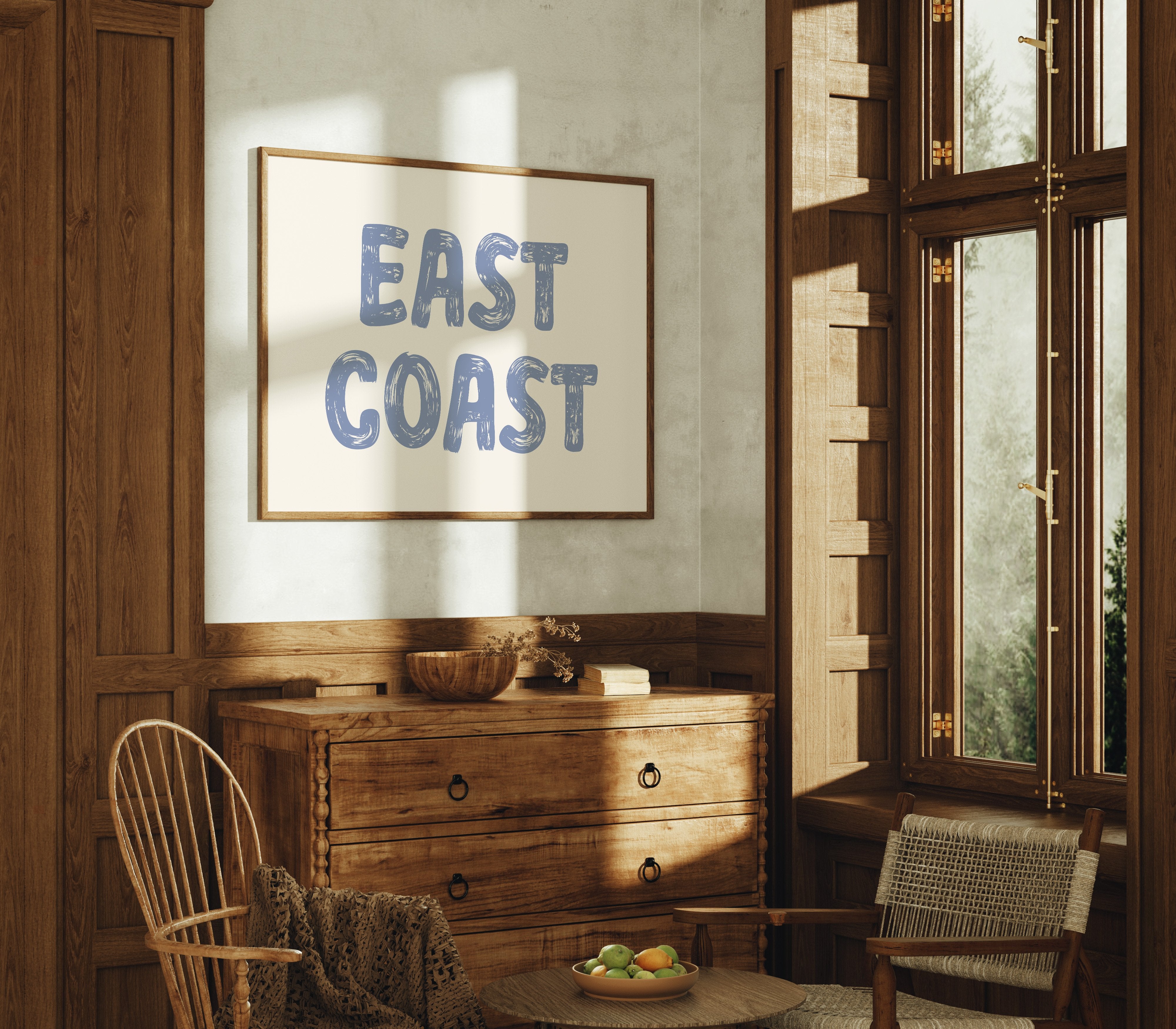 Blue Letters Find Ocean Home