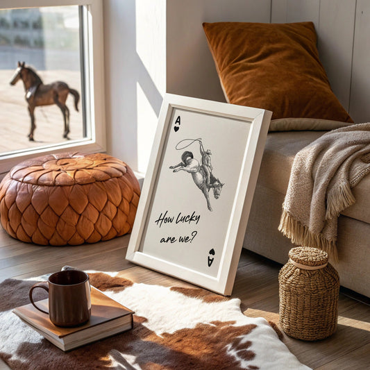 Cowboy's Gamble On Bronco Ride