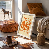 Sunset Trail Through Mesa Country