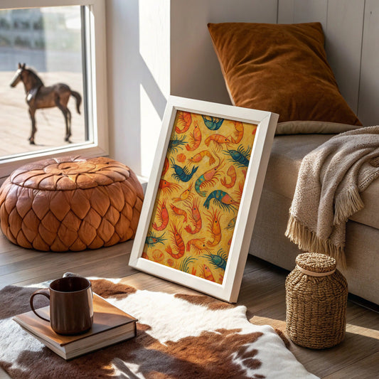 Coastal Creatures Dance Golden Tides