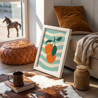 Citrus Waves On Summer Shores