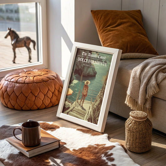 Italian Dreams On Rustic Walls