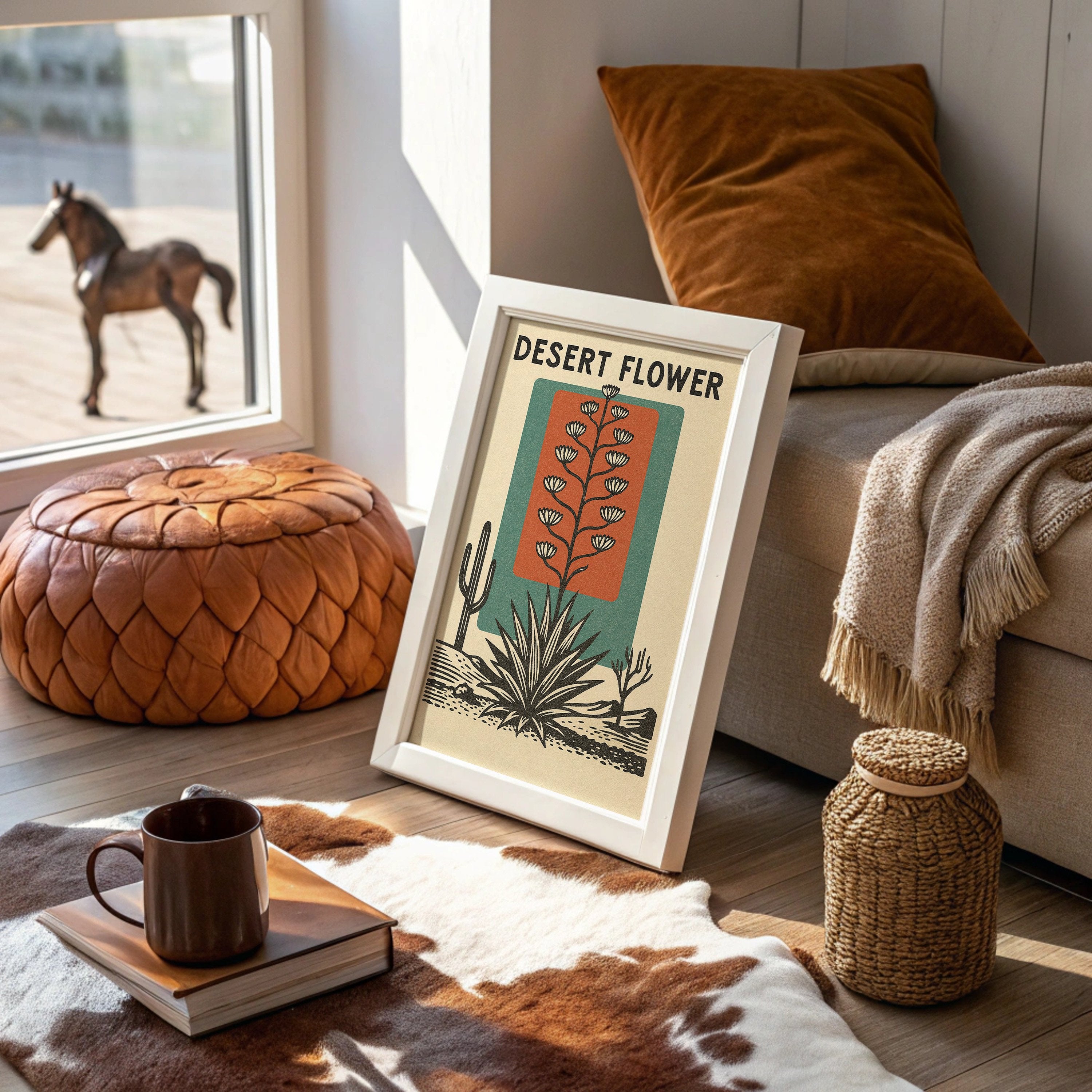 Southwestern Bloom In Vintage Hues