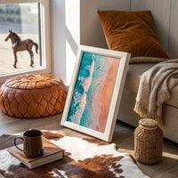 Surfers Chase Coral Tides