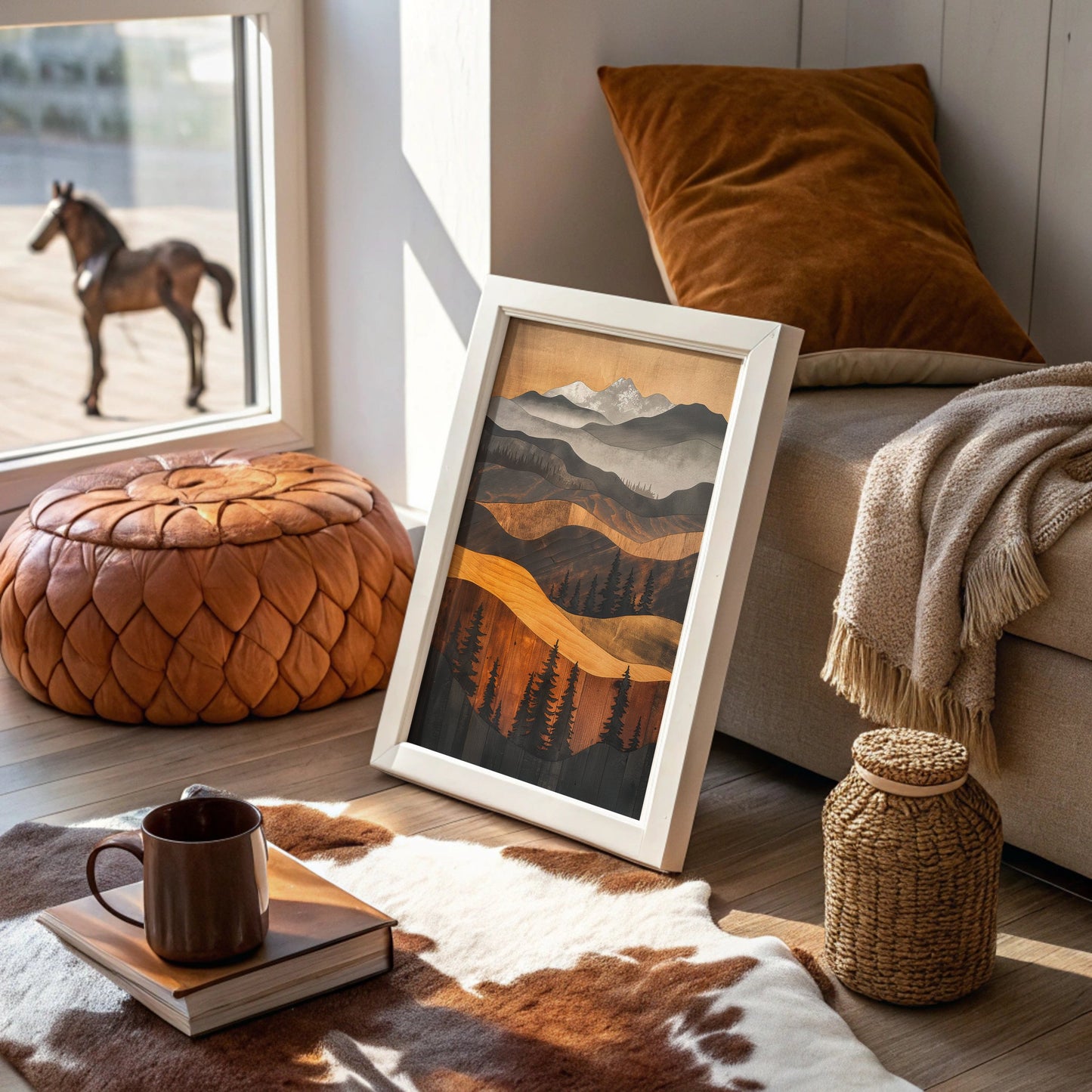 Copper Peaks At Dawn's Edge