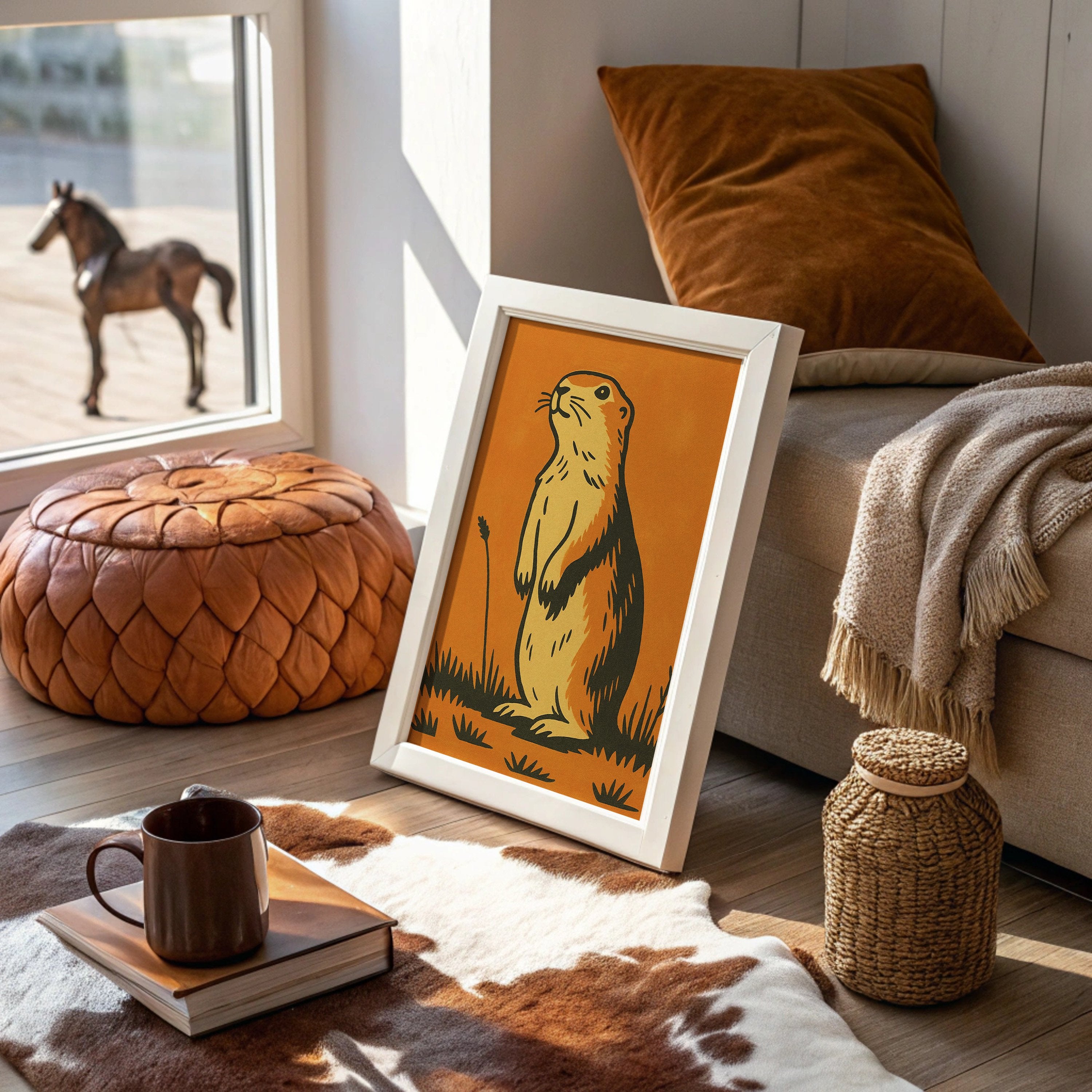 Prairie Sentinel Stands Watch