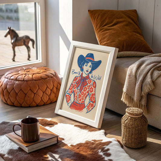 Prairie Queen Wears Coral Blooms
