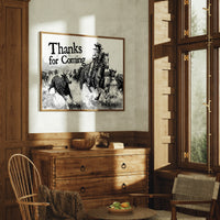 Cattle Drive's Bold Welcome