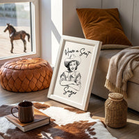 Vintage Charm With Western Flair