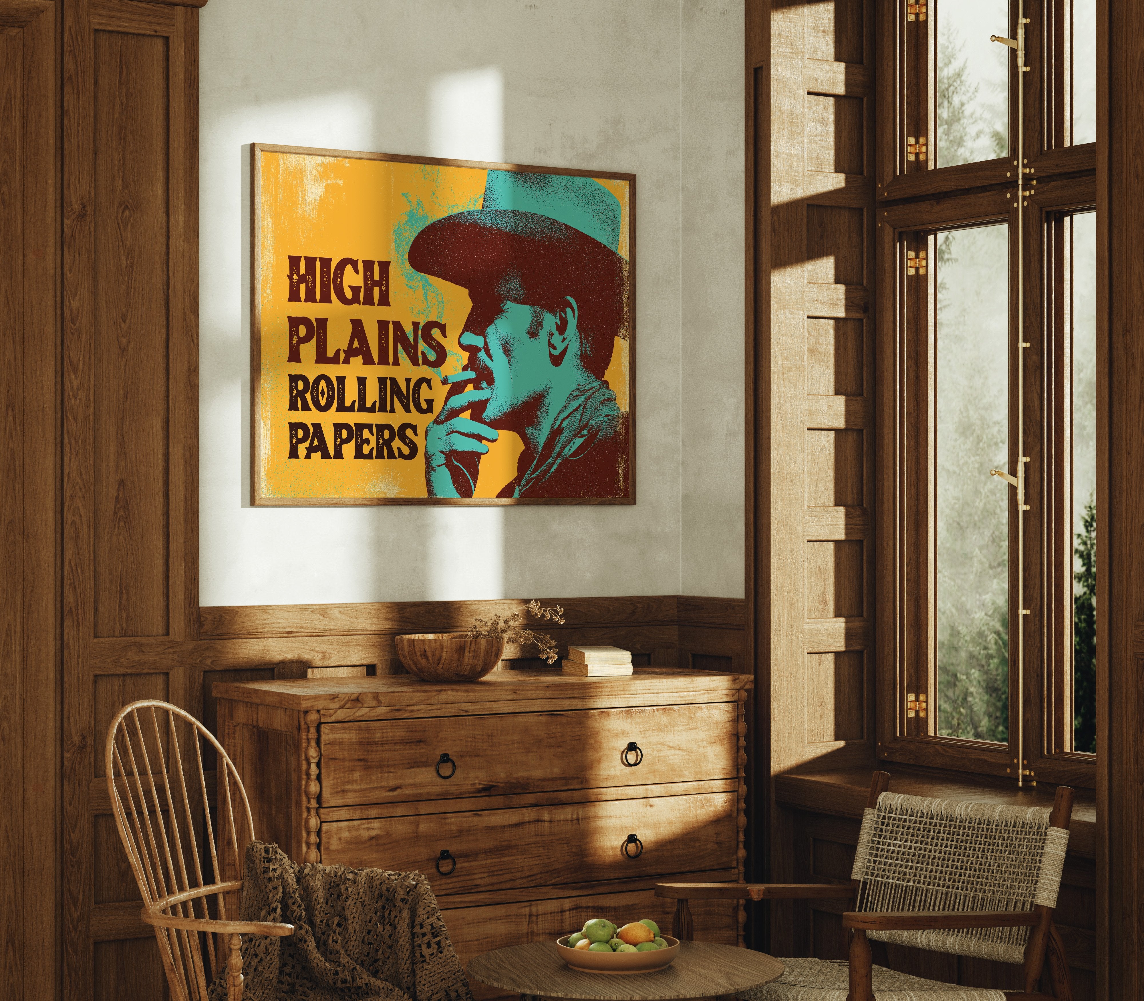 Smoke Rings In Turquoise Light