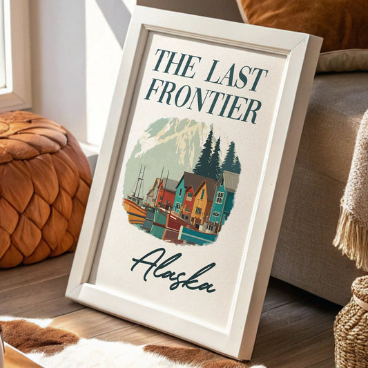 Harbor Homes Against Mountain Majesty