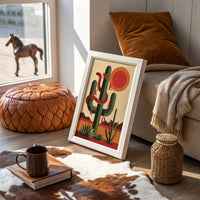 Serpent Dances Under Desert Sun