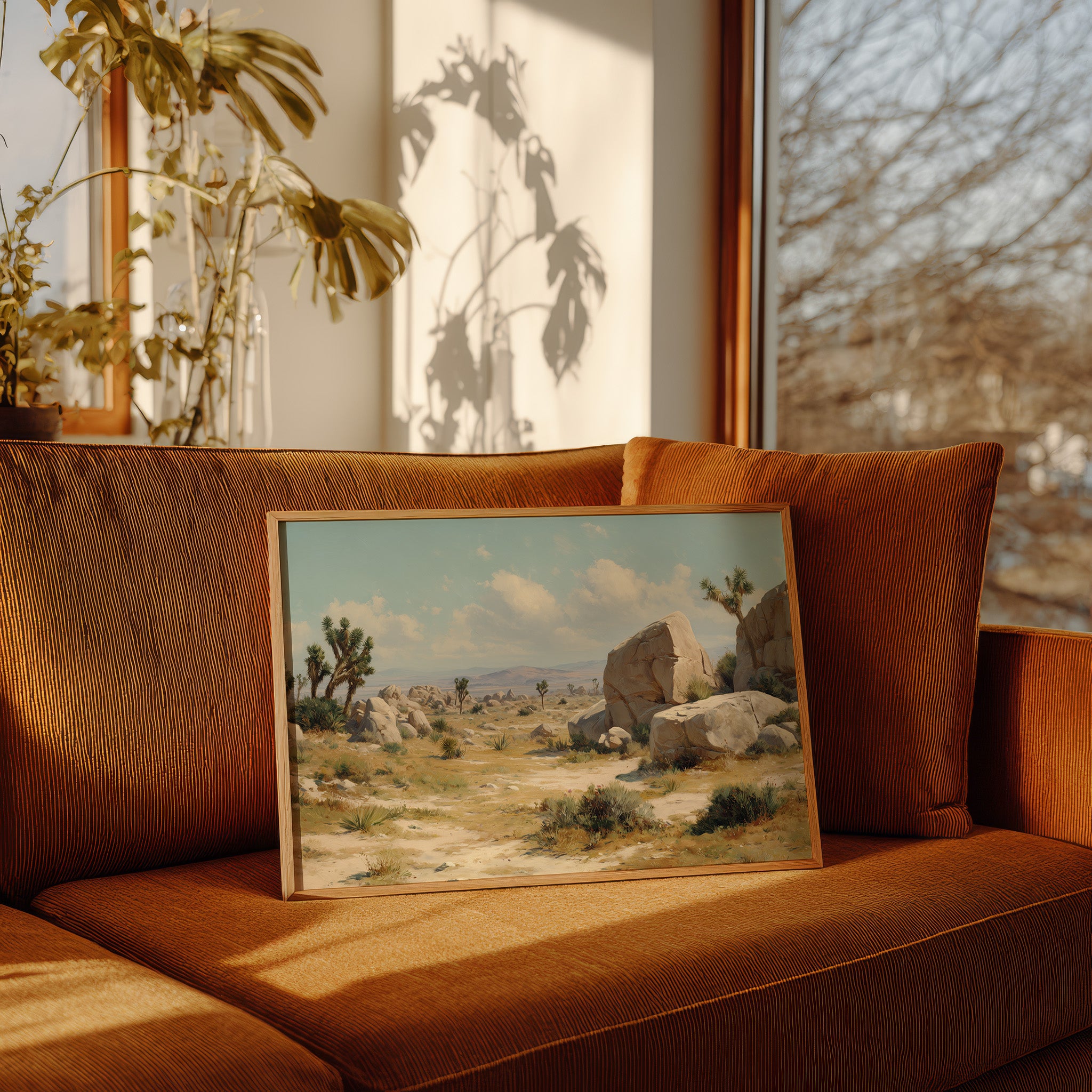 Joshua Trees Stand Through Endless Noon