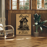 Rustic Refuge: Vintage Outhouse Charm