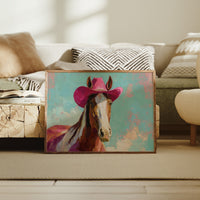 Pink Hat Rodeo Queen