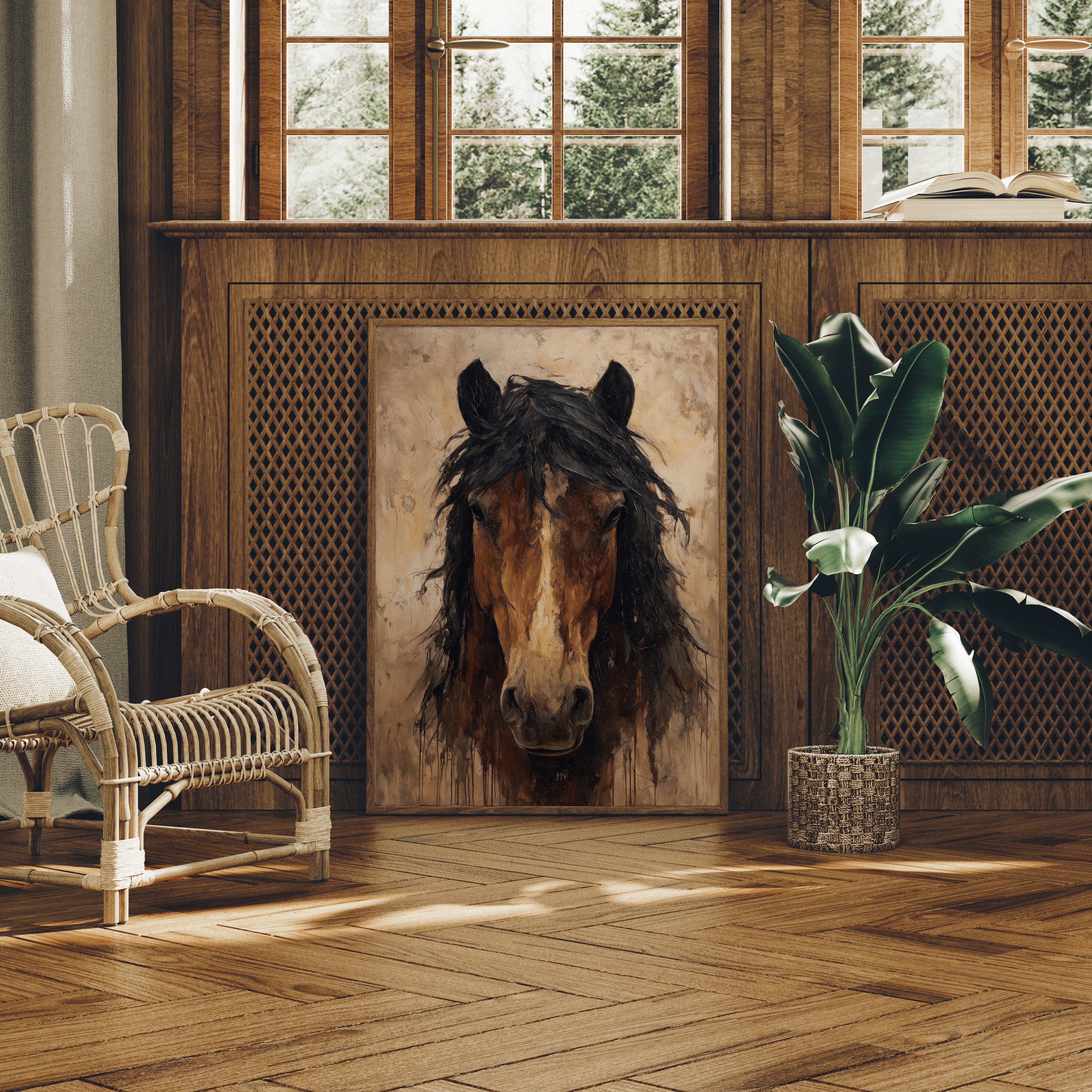 Wild Spirit In Rustic Frames