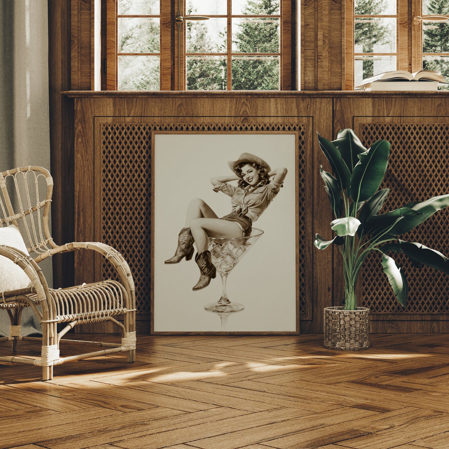 Vintage Charm Meets Western Edge