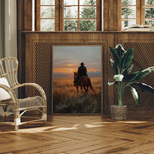 Dusk Rider Faces Tomorrow's Fire