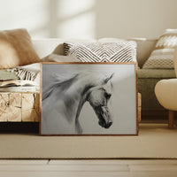 Silent Strength In Charcoal Tones