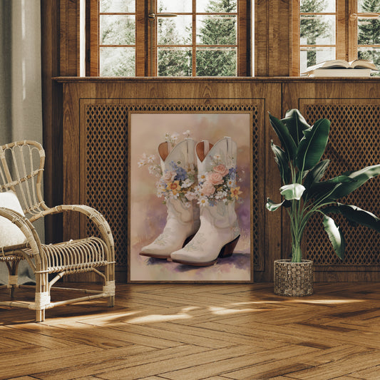 Blossoms Fill Her Dancing Boots