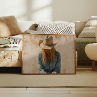 Quiet Thoughts Under Wide Brim