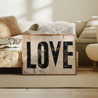 Bold Letters Speak Simple Truths