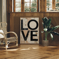Simple Words For Rustic Spaces