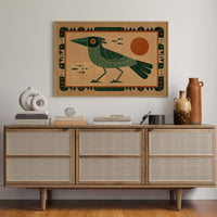 Emerald Watcher Guards Ancient Waters