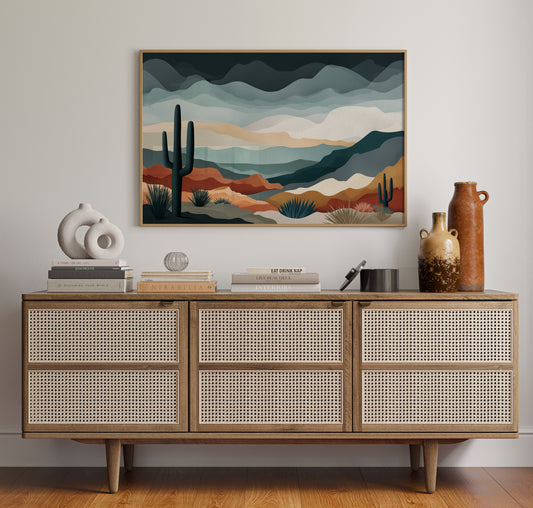 Desert Symphony in Undulating Waves