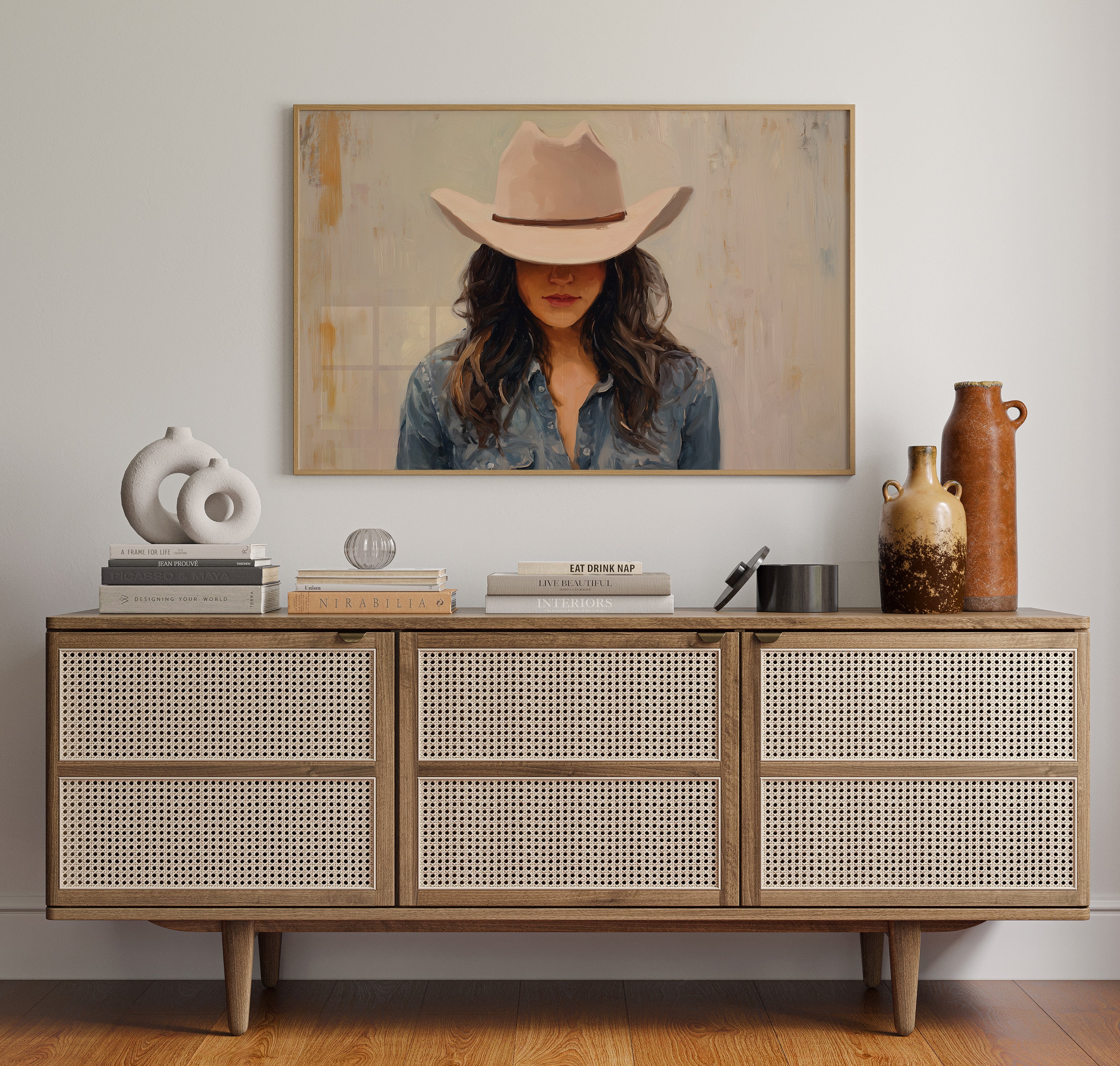 Western Elegance in Muted Light