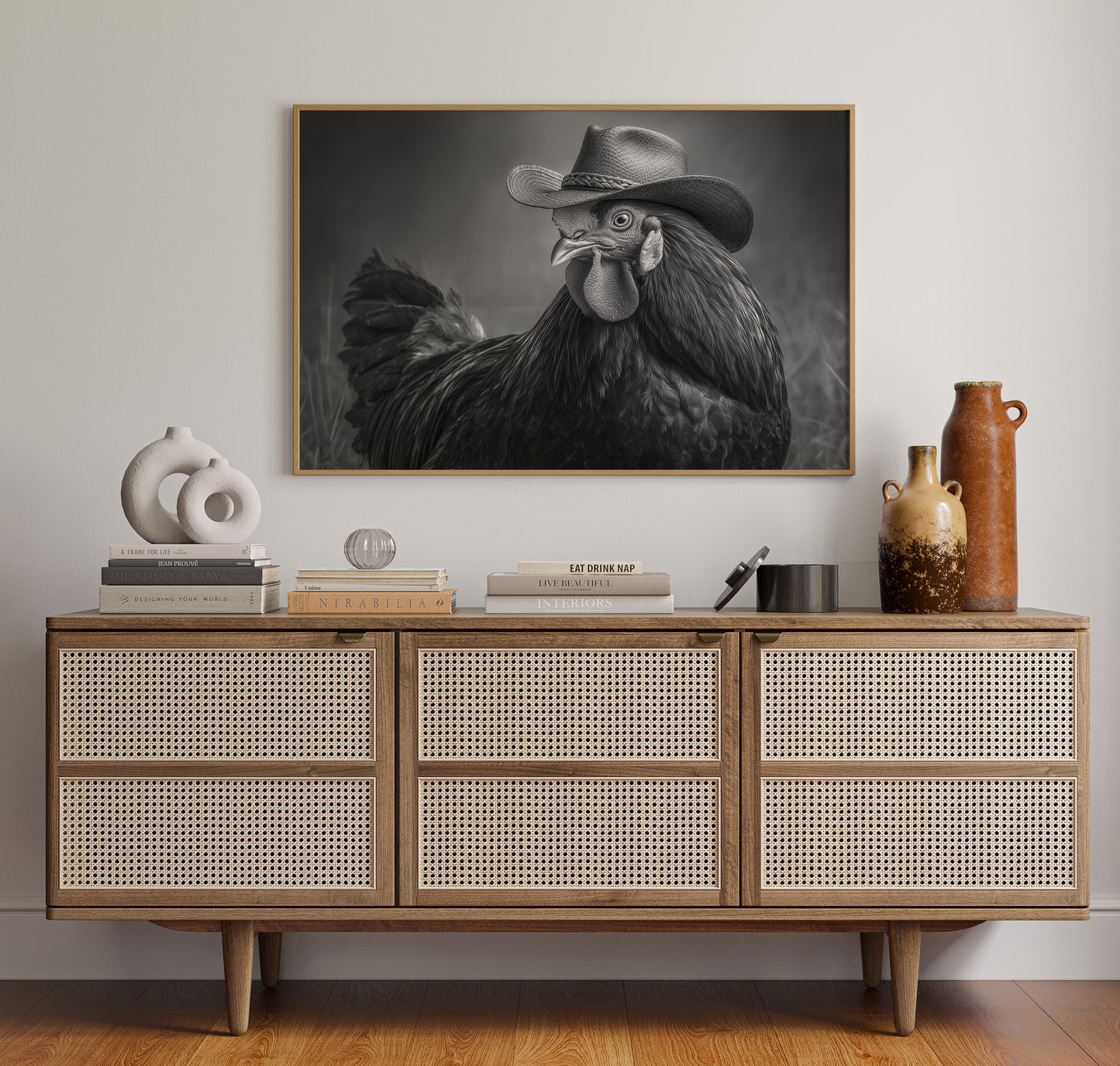 Barnyard Maverick Dons Western Flair