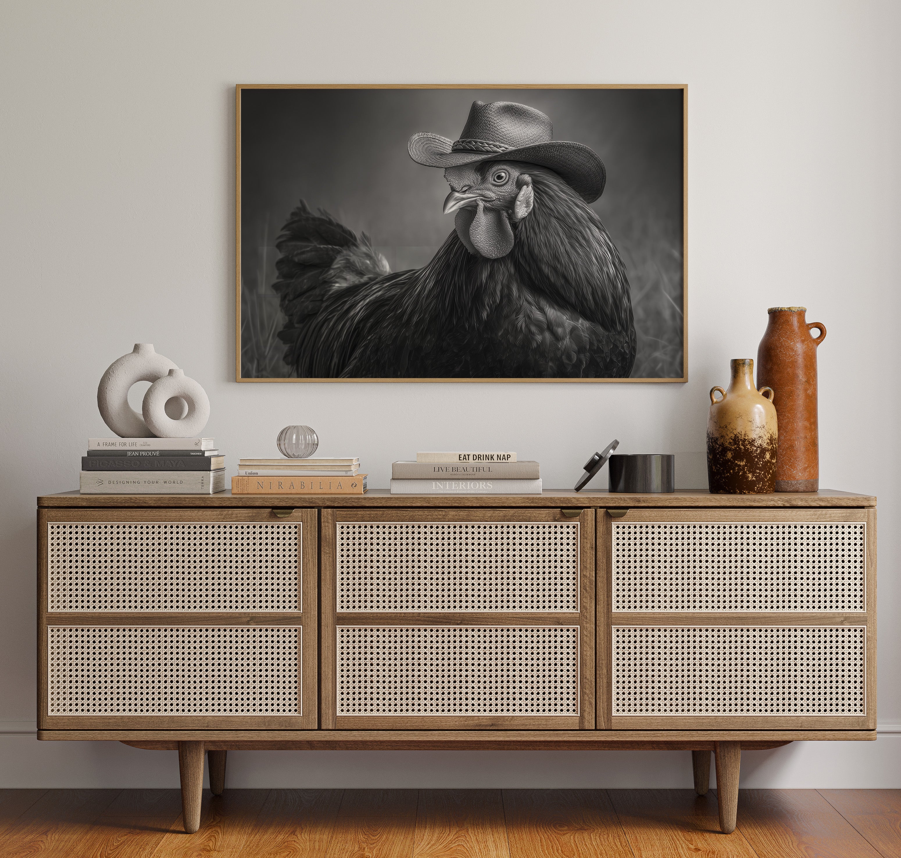 Barnyard Maverick Dons Western Flair