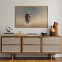 Prairie Ghost Emerges From Mist