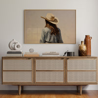 Western Solitude Painted in Cream